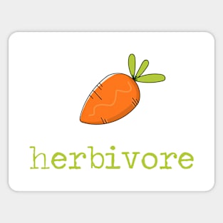 Vegan is Herbivore Sticker